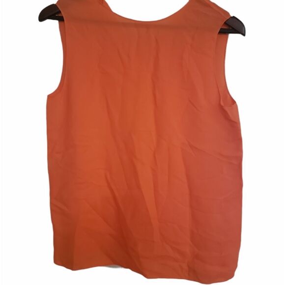 Theory Sleeveless Neon Pink Top Sz P - Picture 1 of 4